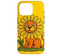 Diente de león León Divertido Flor Juego de Palabras Caprichoso Naturaleza Animal Carcasa para iPhone 16 Pro