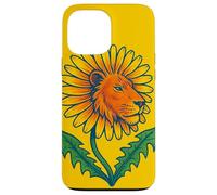 Diente de león León Divertido Flor Juego de Palabras Caprichoso Naturaleza Animal Carcasa para iPhone 13 Pro MAX