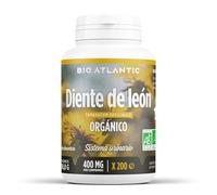 ✿ Diente de León Orgánico - 3200 mg por dosis diaria - Sistema urinario - 200 comprimidos - Alta Concentración, Formato Ahorro, Premium y Vegetal