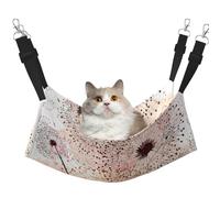 Diente de león Pintado a Mano,Hamaca Colgante para Gatos, Suave, de Doble Cara, para Perros pequeños y Mascotas.,L