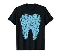 Diente Floral Forget Me Not Flower Camiseta