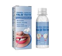 Diente temporal, Reparación Dental Kit, Apósito Perlas Sólidas Dentales, Dentero Temporal, para Dientes Rotos Fallidos, Material de Relleno