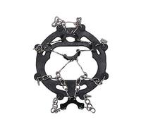 Dientes de crampones para Hielo, Crampones de Hielo Acero al manganeso 8 Dientes, Multicolor, Talla 36-44, Paquete 2(Orange Size 36 44)