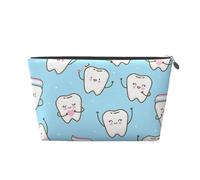 Dientes De Dibujos Animados Lindo, Bolsa de artículos de tocador Bolsa de Maquillaje Bolsa de cosméticos Bolsa de artículos de tocador de Viaje portátil