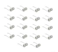 Dientes de repuesto para Greenworks 27022 2500600G, dientes de azada de acero con resorte, picos de rastrillo de césped, cuchillas escarificadoras, piezas con cable (18 piezas)