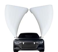 Dientes de vampiro - 2 x 3D dientes de vampiro en el coche | Dientes de vampiro impermeables para coches | Colmillos de coche de Halloween | Cuernos de blancos para rejilla frontal del vehículo