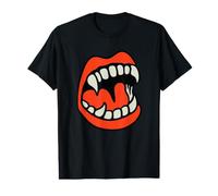 Dientes de Vampiro Halloween Camiseta gráfica económica
