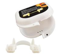 Dientes de vampiro para adultos, accesorios de disfraz de Halloween, dientes falsos blancos espeluznantes, accesorios para fiesta de máscaras para carnaval, fiestas temáticas y juegos de rol