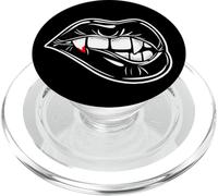 Dientes de Vampiro x Labios mordedores PopSockets PopGrip para MagSafe