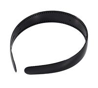 Dientes ornamento Banda de cabeza de plastico negro senora