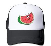 Dier Handson Casual Two-Toned Sweat Watermelon Fishing Caps Hat Pink Black