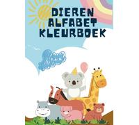 Dieren alfabet kleurboek: Leer en teken