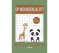 Dieren Woordzoeker Puzzelboek: Dieren woordzoekers met dieren uit de hele wereld met groot en makkelijk leesbaar lettertype | 6x9 inch, 110 pagina's | ... voor vakanties, feestdagen en vrije tijd