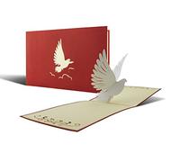 Diese Klappkarten Tarjeta Comunión 3D - Tarjeta Comunion Bautizo Confirmación Original 15 x 20 cm con desplegable - Tarjeta felicitacion con sobre