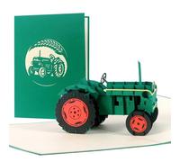 Diese Klappkarten Tarjeta cumpleaños 3D - Tarjeta cumpleaños original 15 x 20 cm con desplegable - Tarjeta felicitacion con sobre