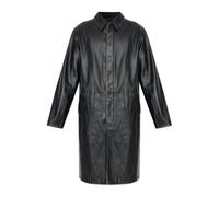 Diesel - Abrigo de cuero sintético J-Rivers - Coats - Hombre - Negro - 2XL -