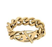 Diesel Anillos unisex de acero inoxidable, 9, Acero inoxidable, Sin piedras preciosas, Tono Oro