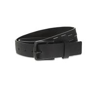 Diesel B-NIGHT Cinturón Belt Cuero genuino de los hombres Negro (Negro, 105 cm)