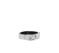Diesel BELT OVAL D LOGO B-1DR 25 belt White 90 UNISEX ADULTOS