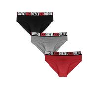 DIESEL Braga 'Andre' gris / rojo / negro / blanco L gris / rojo / negro / blanco