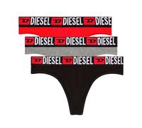 DIESEL Braga gris / rojo vivo / negro XXL gris / rojo vivo / negro