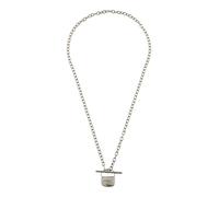 DIESEL Cadena plata One Size plata