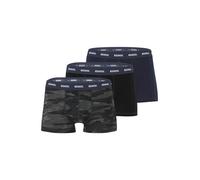 DIESEL Calzoncillo boxer 'DAMIEN' azul / gris / negro S azul / gris / negro