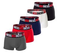 DIESEL Calzoncillo boxer 'Damien' azul oscuro / gris oscuro / rojo / negro / blanco Hombre DIESEL L azul oscuro / gris oscuro / rojo / negro / blanco