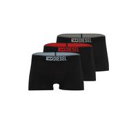 DIESEL Calzoncillo boxer 'Damien' azul paloma / gris / rojo / negro L azul paloma / gris / rojo / negro