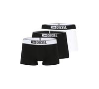 DIESEL Calzoncillo boxer 'Damien' negro / blanco M negro / blanco