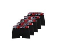 Diesel Hombre Pack De 5 Calzoncillos Damien, Black/Red, S