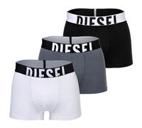 DIESEL Calzoncillo boxer gris / negro / blanco L gris / negro / blanco
