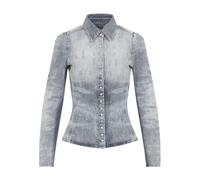 Diesel - Camisa Azul Aw 25 Estilo Casual Chic - Shirts - Mujer - Gris - S -