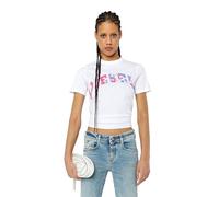 Diesel - Camiseta blanca para mujer g11, blanco, M