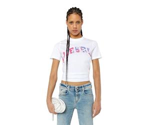 Diesel - Camiseta blanca para mujer g11, blanco, M