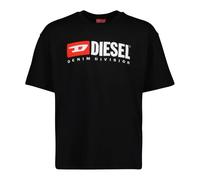 Diesel - T-Boxt-Div Relaxed Fit Tee - Tops - Hombre - Negro - XL -