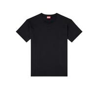 Diesel - Camiseta de Algodón Orgánico con Logo - Tops - Hombre - Negro - M -