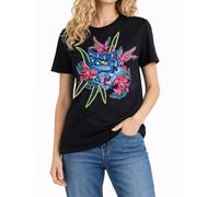 Diesel Camiseta de manga corta para mujer T-Sily-X, Negro , XS