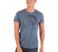Diesel Camiseta Manga Corta Azul M