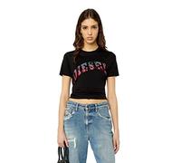 Diesel - Camiseta para mujer, color negro, Negro , S