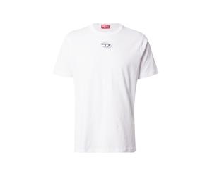 DIESEL Camiseta 'T-ADJUST-OD' plata / blanco XL plata / blanco