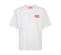 Diesel - Camiseta T-Boxt de Algodón Blanco - Tops - Hombre - Blanco - XL -