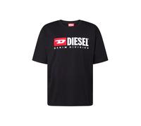 DIESEL Camiseta 'T-Boxt-Div' rojo / negro / offwhite S rojo / negro / offwhite