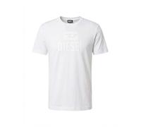DIESEL Camiseta 'T-Diego Tone On Tone' blanco M blanco