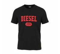 DIESEL Camiseta T-Diegor 1-A Algodón Tricot Cuello Redondo Manga Corta XL Negra