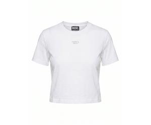 DIESEL Camiseta 'T-REG-CR-1 CROPPED' blanco M blanco