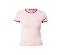 DIESEL Camiseta 'UNCUTIES' rosa / rojo / blanco M rosa / rojo / blanco