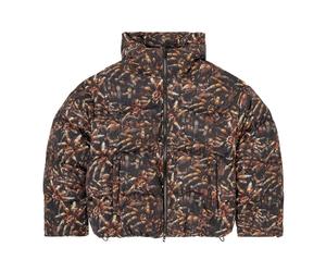 Diesel - Chaqueta Acolchada con Capucha Estampado de Araña - Jackets - Hombre - Multicolor - L -