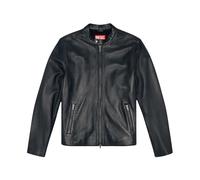 Diesel - Chaqueta Racer de Cuero Negro - Jackets - Hombre - Negro - L -