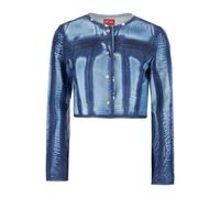 Diesel - Chaqueta Vaquera Abotonada - Jackets - Mujer - Azul - L -